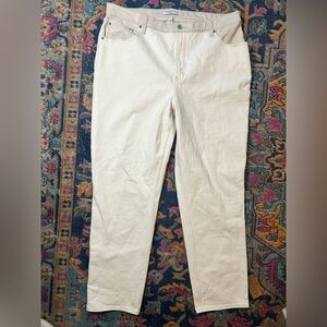 Abercrombie & Fitch The 90s Straight Ultra High Rise Curve Love